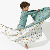 Mushroom Cycle Bamboo Kids Pajamas