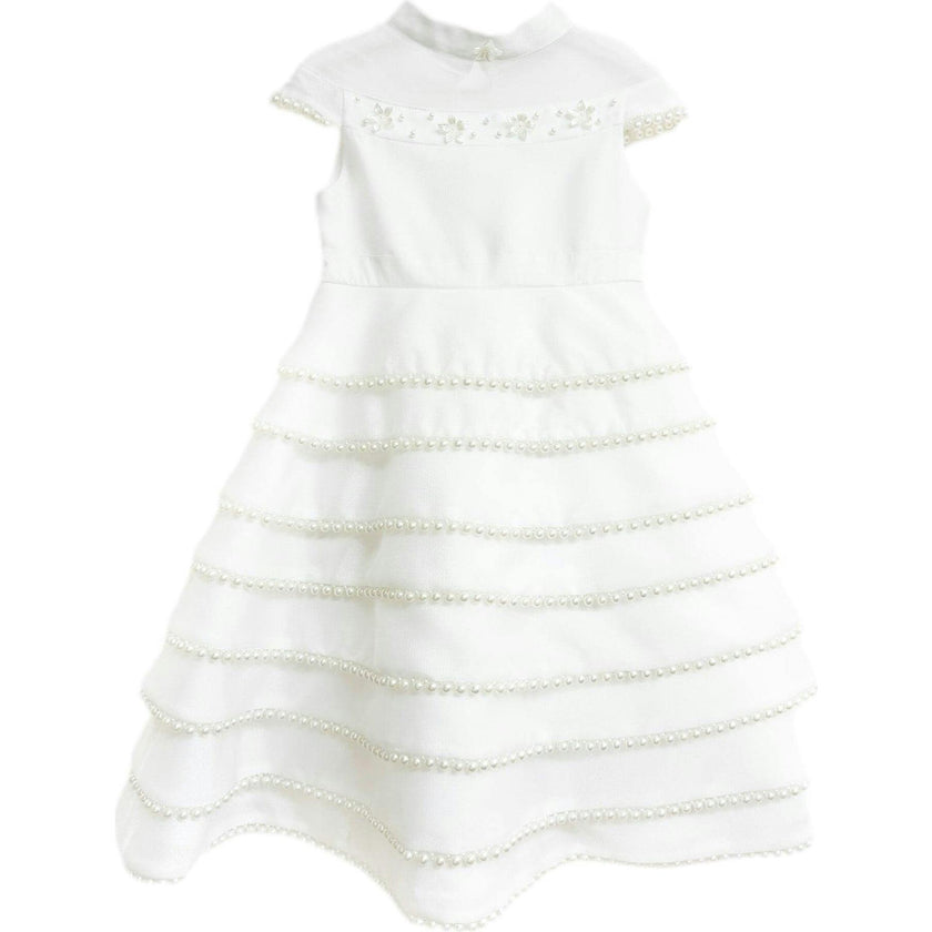 White Pearl Ceremony Dress
