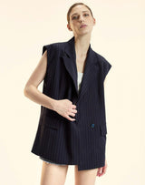 Pinstripe Vest
