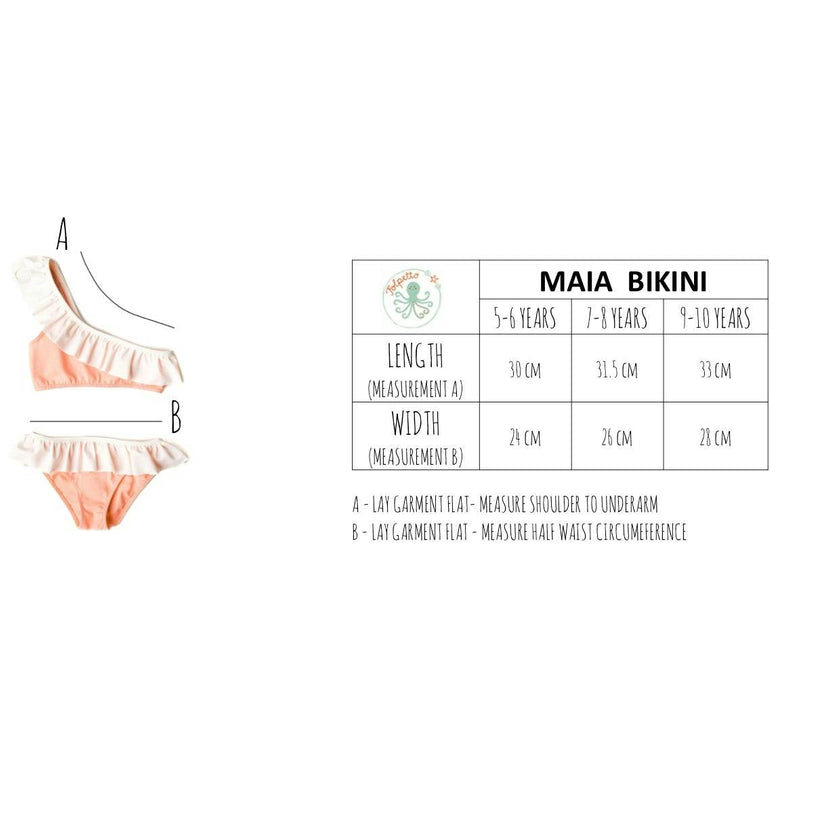 Maia bikini - Peachpink