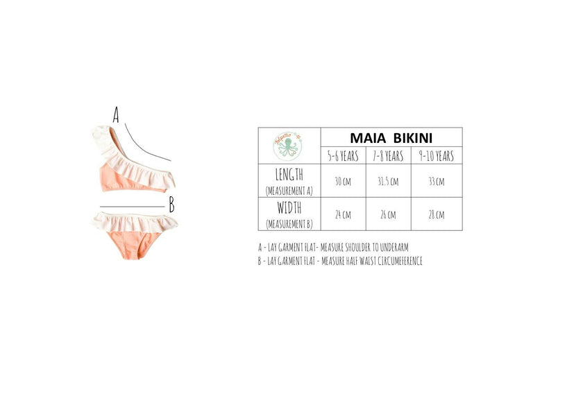 Maia bikini - Peachpink
