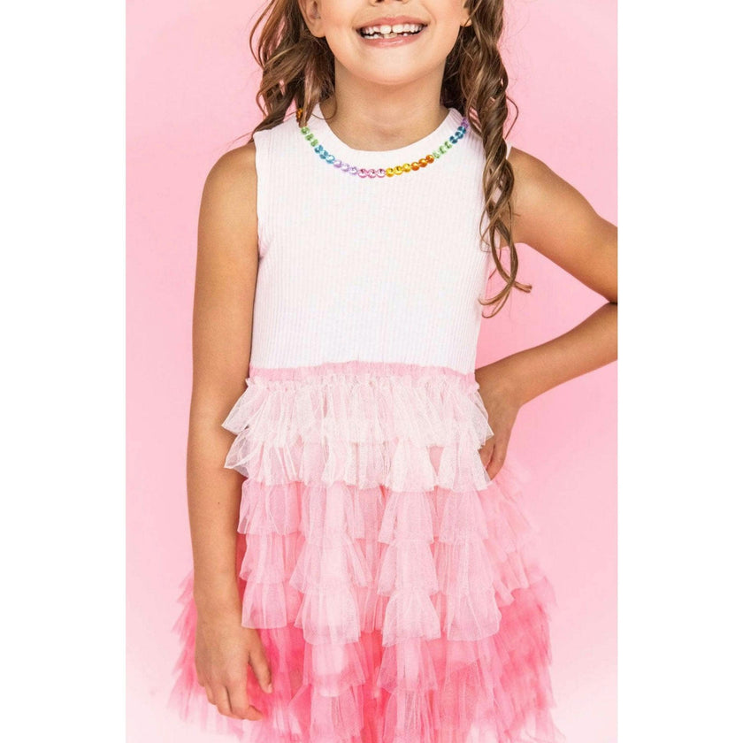 Ombre Jewel Dress