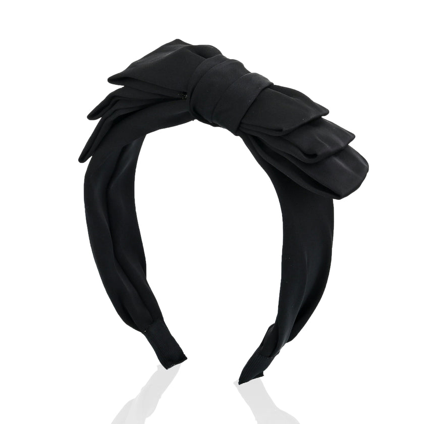 Classic Satin Bow Headband