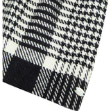 Retro Houndstooth Cotton-Blend Dress