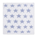 Chenille - Dusty Blue Star Blanket