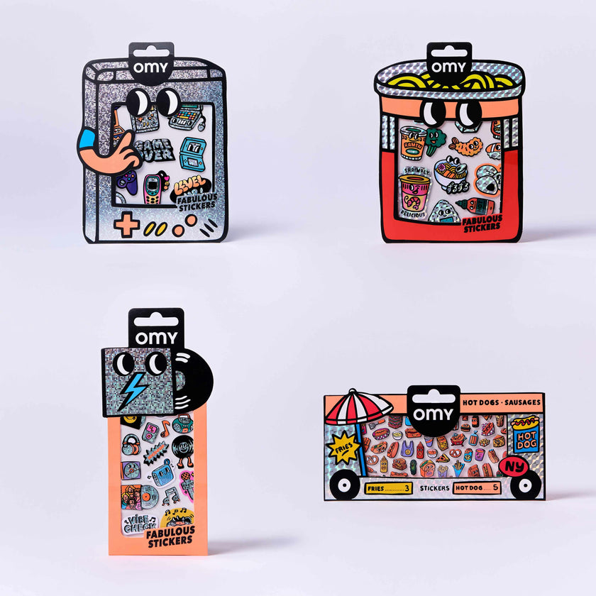 Play Time - Bundle Of 4 Stickers