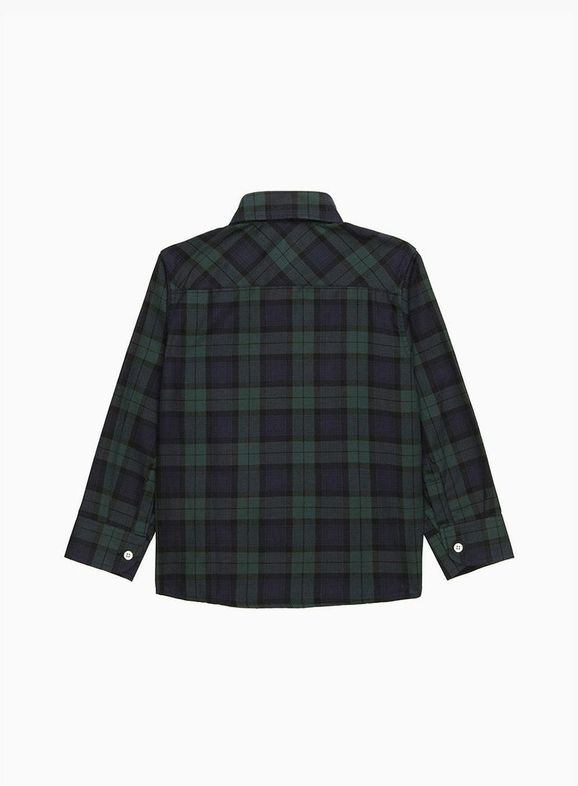 Thomas Shirt in Navy Plaid
