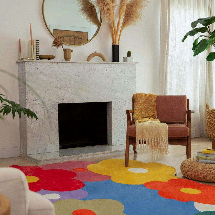 Funky Flowers Rug