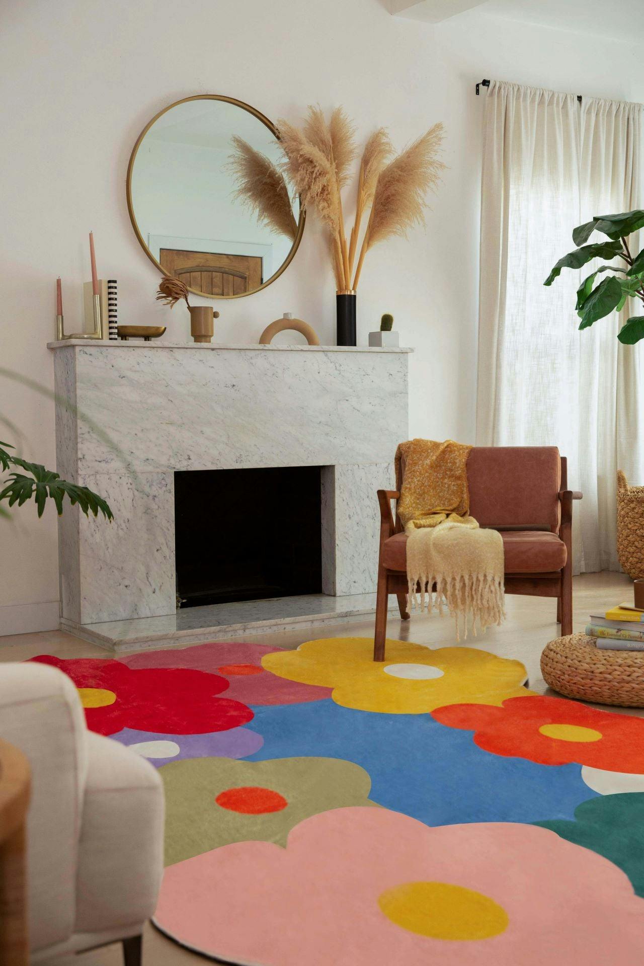 Funky Flowers Rug
