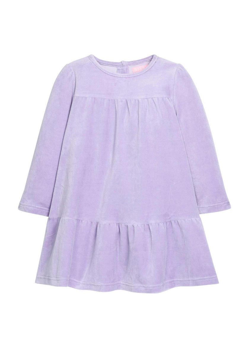 Lisle Dress - Lavender Velour