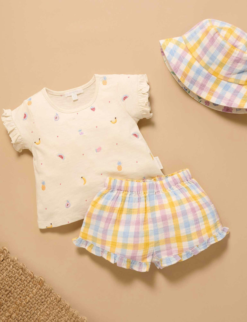 Fruity Set Lila Check