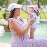 Little Sister Bow Baseball Hat - Baby/Toddler