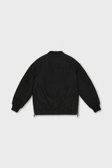 Bomber Jacket With Side Zips