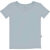 Short Sleeve Toddler Pajama Set, Fog