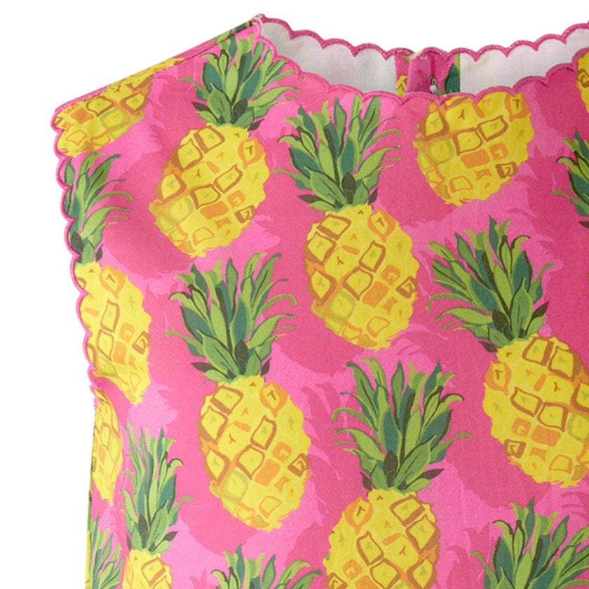 Scalloped Pineapple Dress