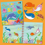 Silicone Sticker Book: Under The Sea