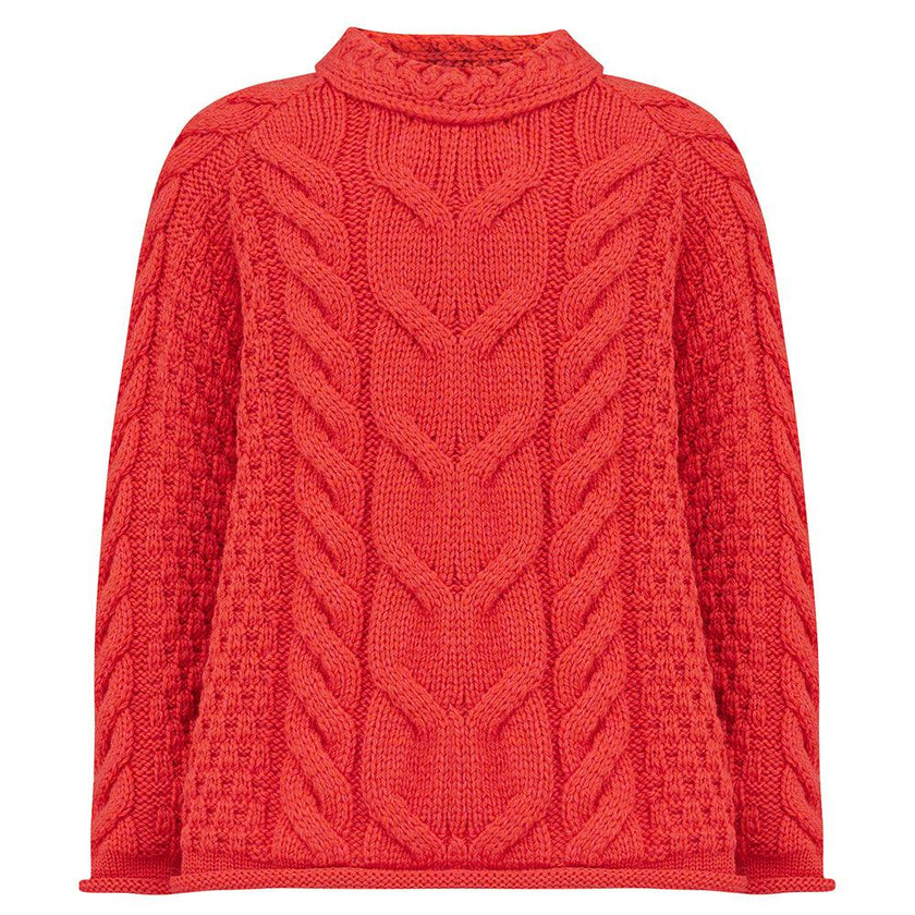 Sloane Supersoft Merino Sweater - Coral