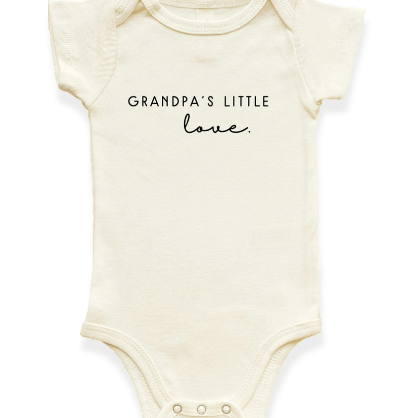 Grandpa's Little Love Organic Baby Bodysuit