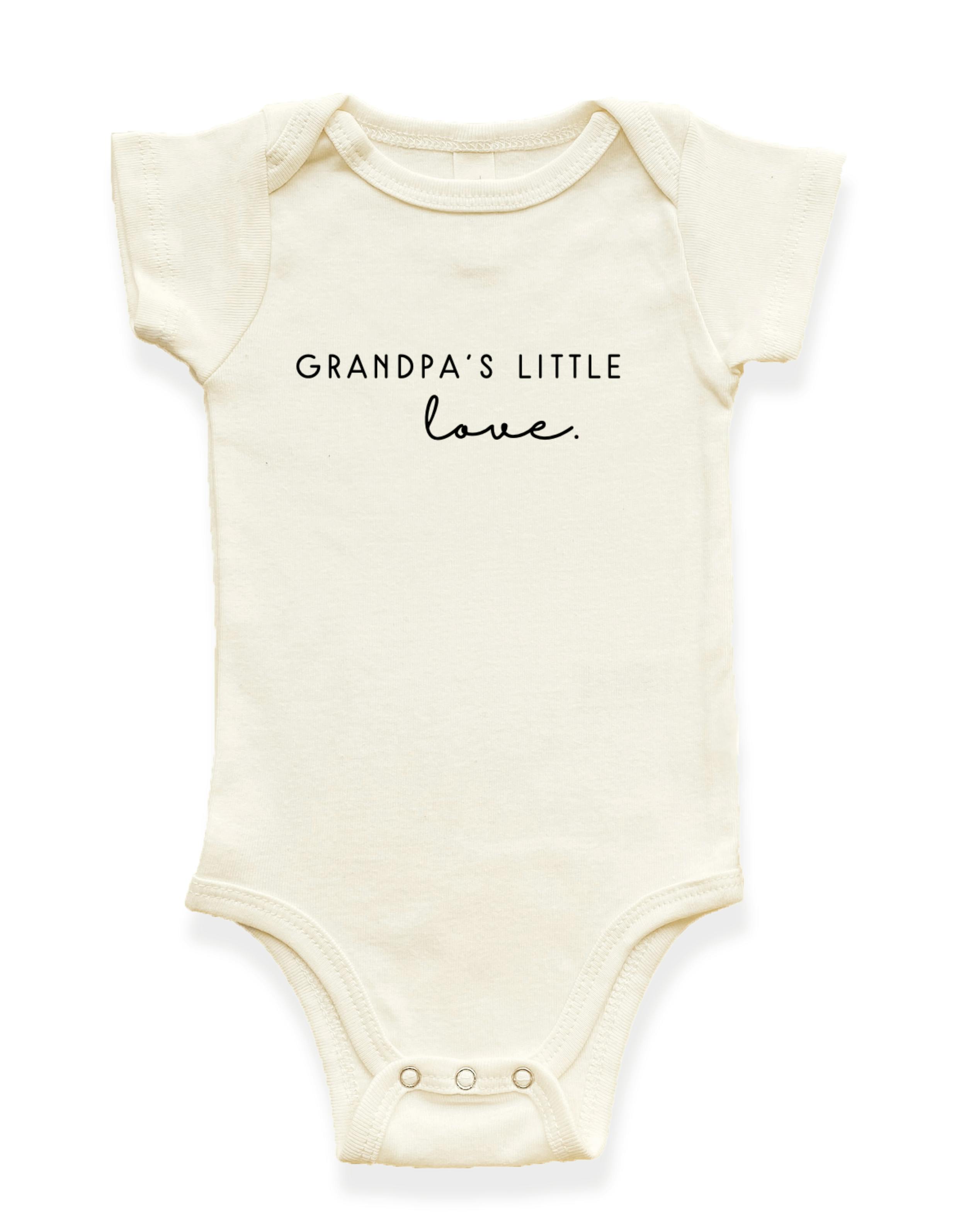 Grandpa's Little Love Organic Baby Bodysuit