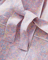 Kid's Twill Robe in Fleur Blush