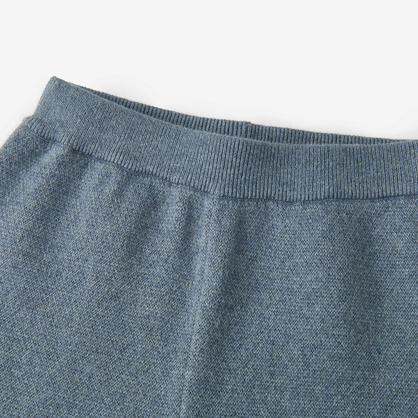 Family Knitted Birdseye Jacquard Sweatpants