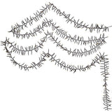 2000-Light 65-Foot Cluster Garland with Warm White LED Lights