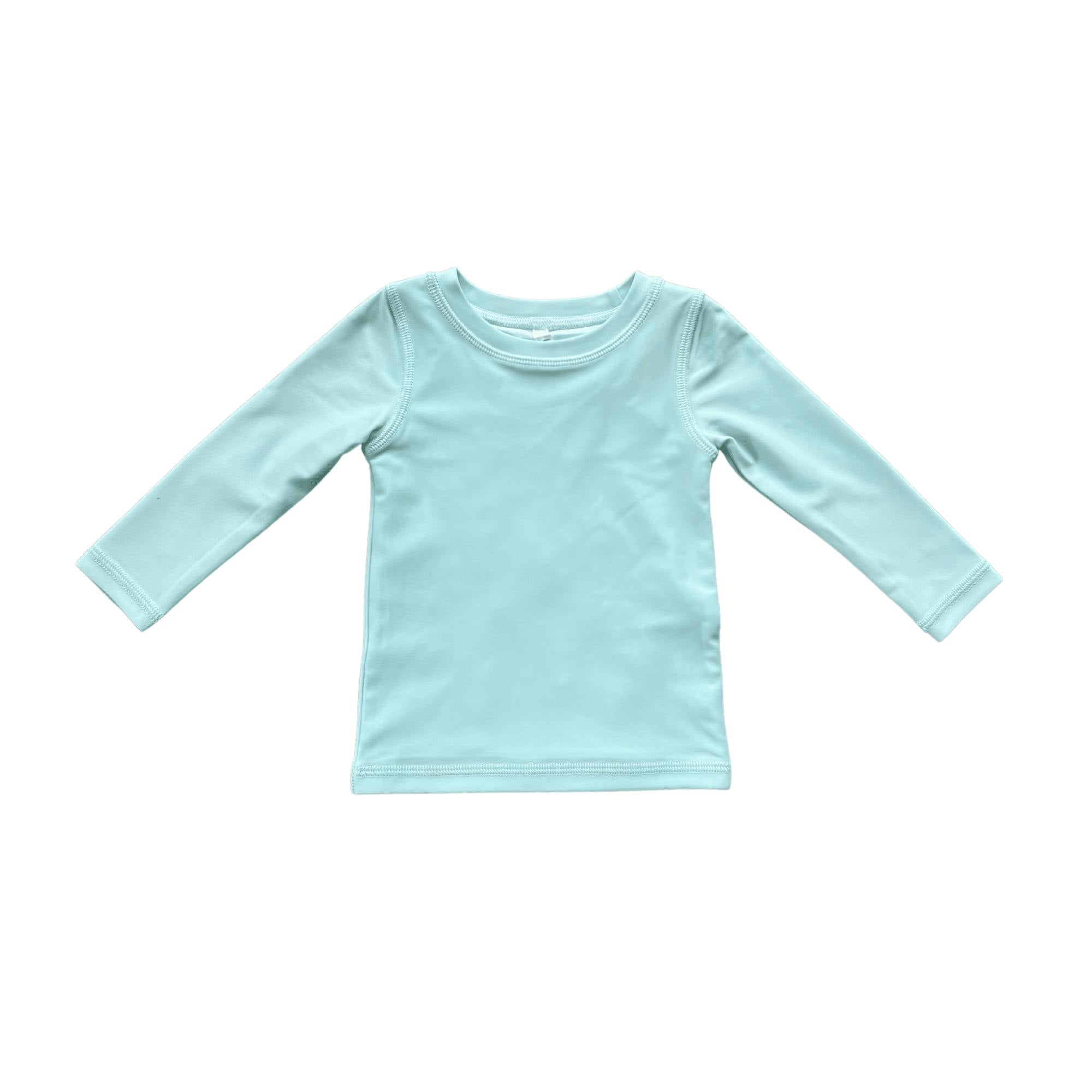 Long Sleeve Rash Guard Swim Shirt Canoe
