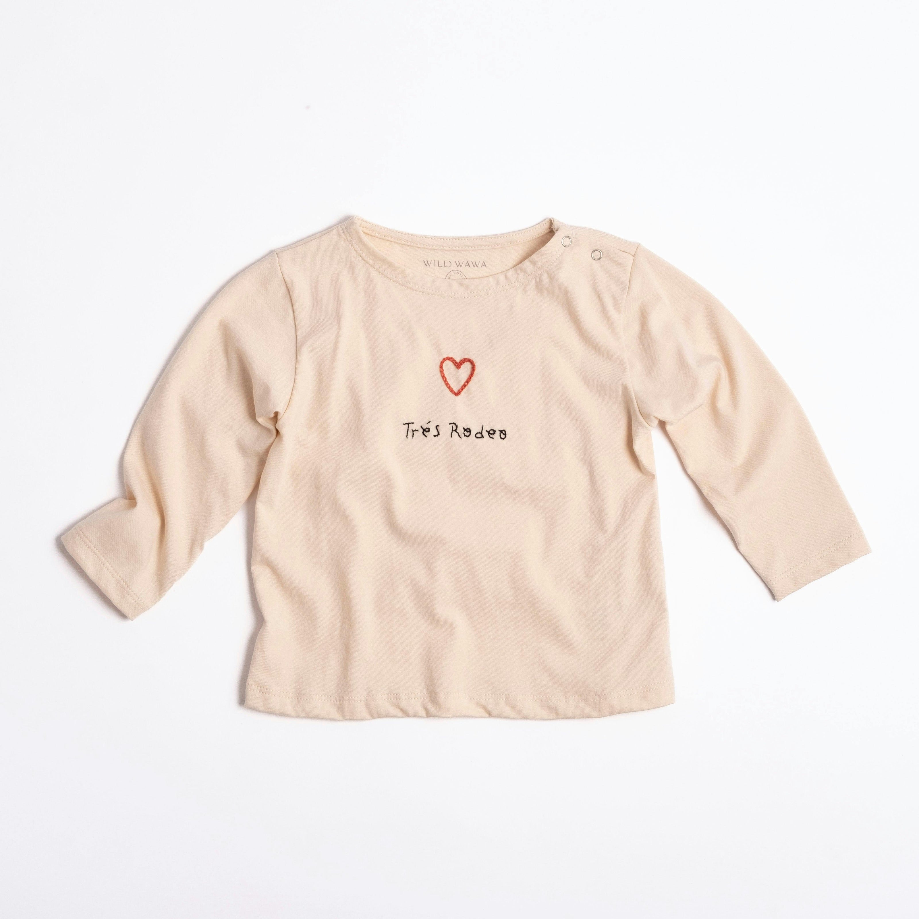 Embroidered Top in Très Rodeo