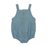Summer Glory Boys Romper Denim