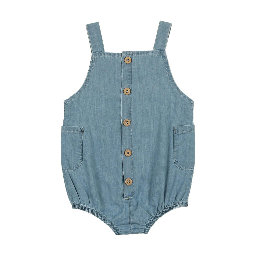Summer Glory Boys Romper Denim