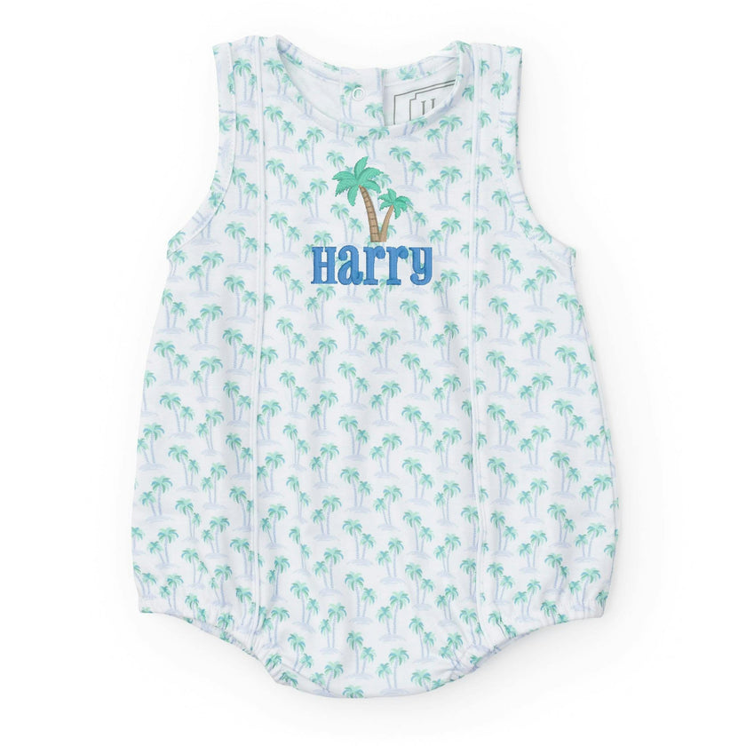 Reid Boys' Bubble - Palm Tree Isle Blue