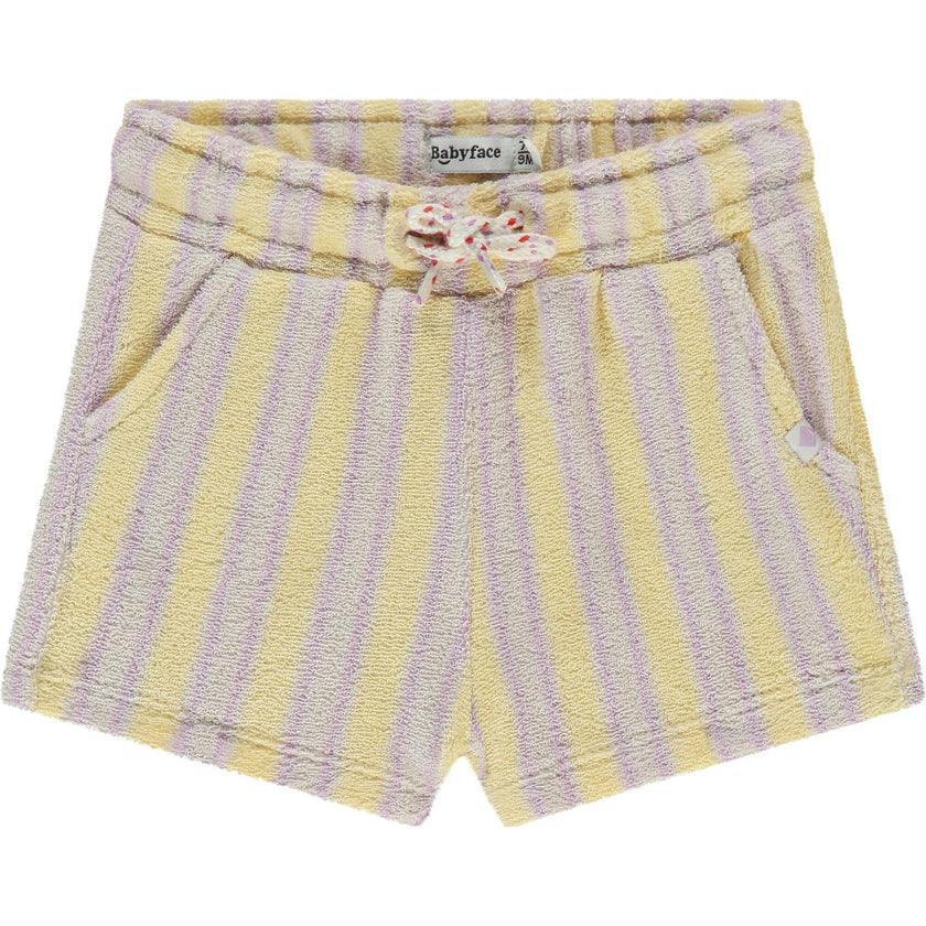 Terry Multi Stripe Shorts