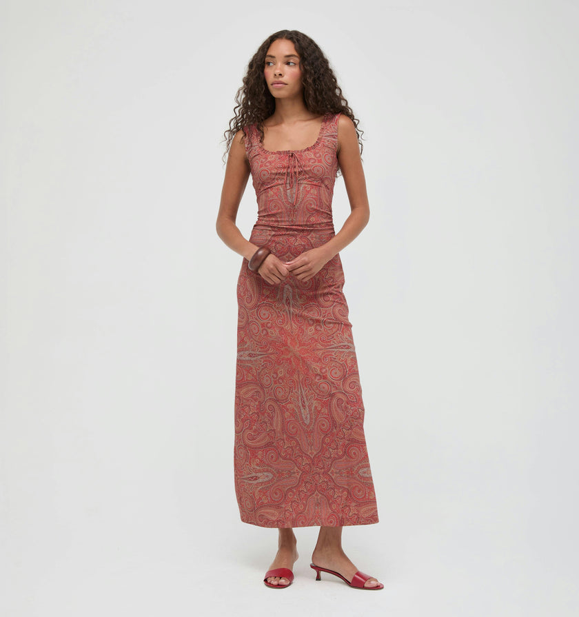The Coraline Dress -  Cypress Paisley