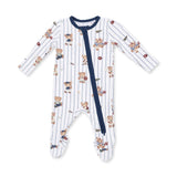 Mixed Sports Bears - 2 Way Zipper Footie