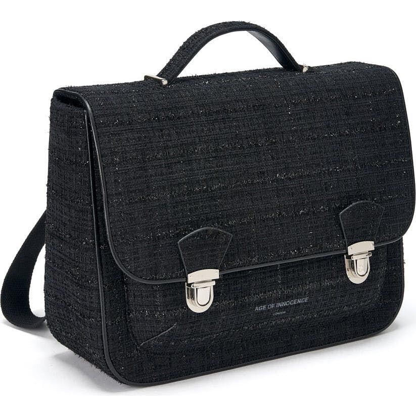 Boston Tweed Adjustable Shoulder Strap Schoolbag
