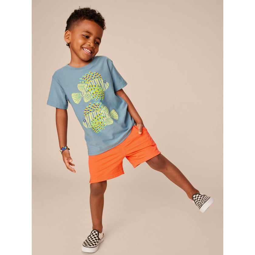 Lionfish Graphic Tee, Blue