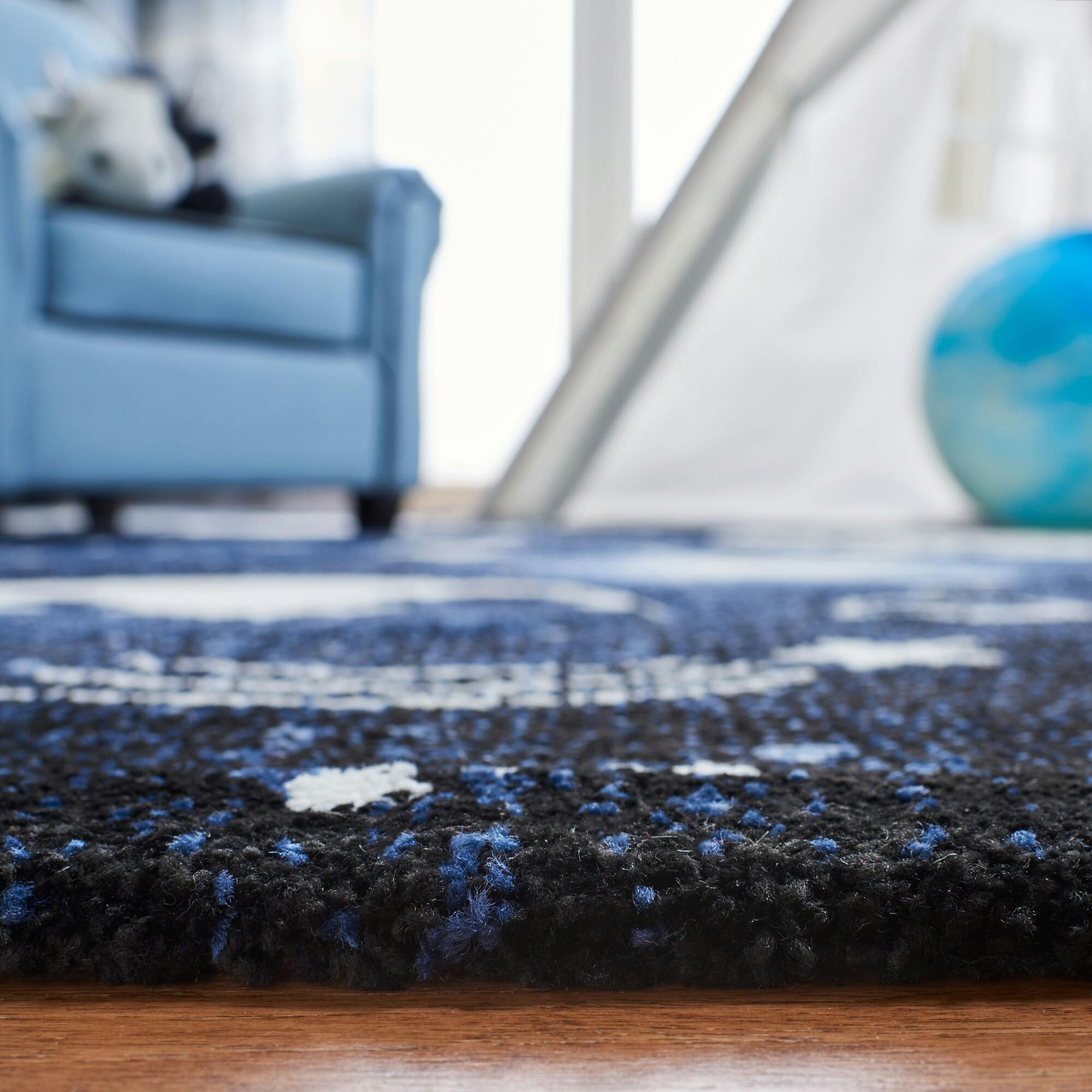 Carousel Kids Tyson Rug, Blue