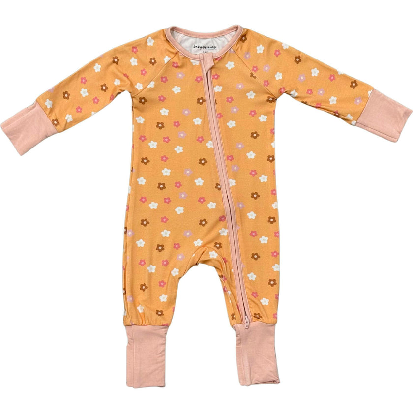 Baby Long Sleeve Zip Romper