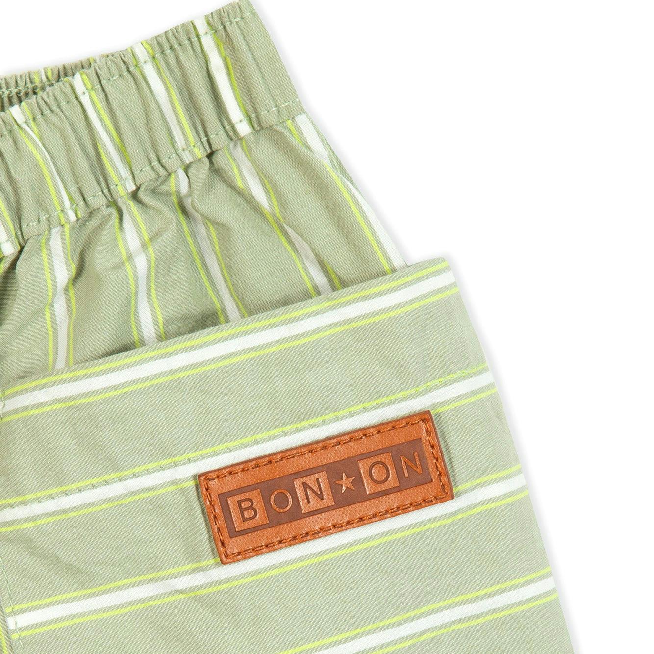 BONTON Cali Stripe LOL Baby Shorts