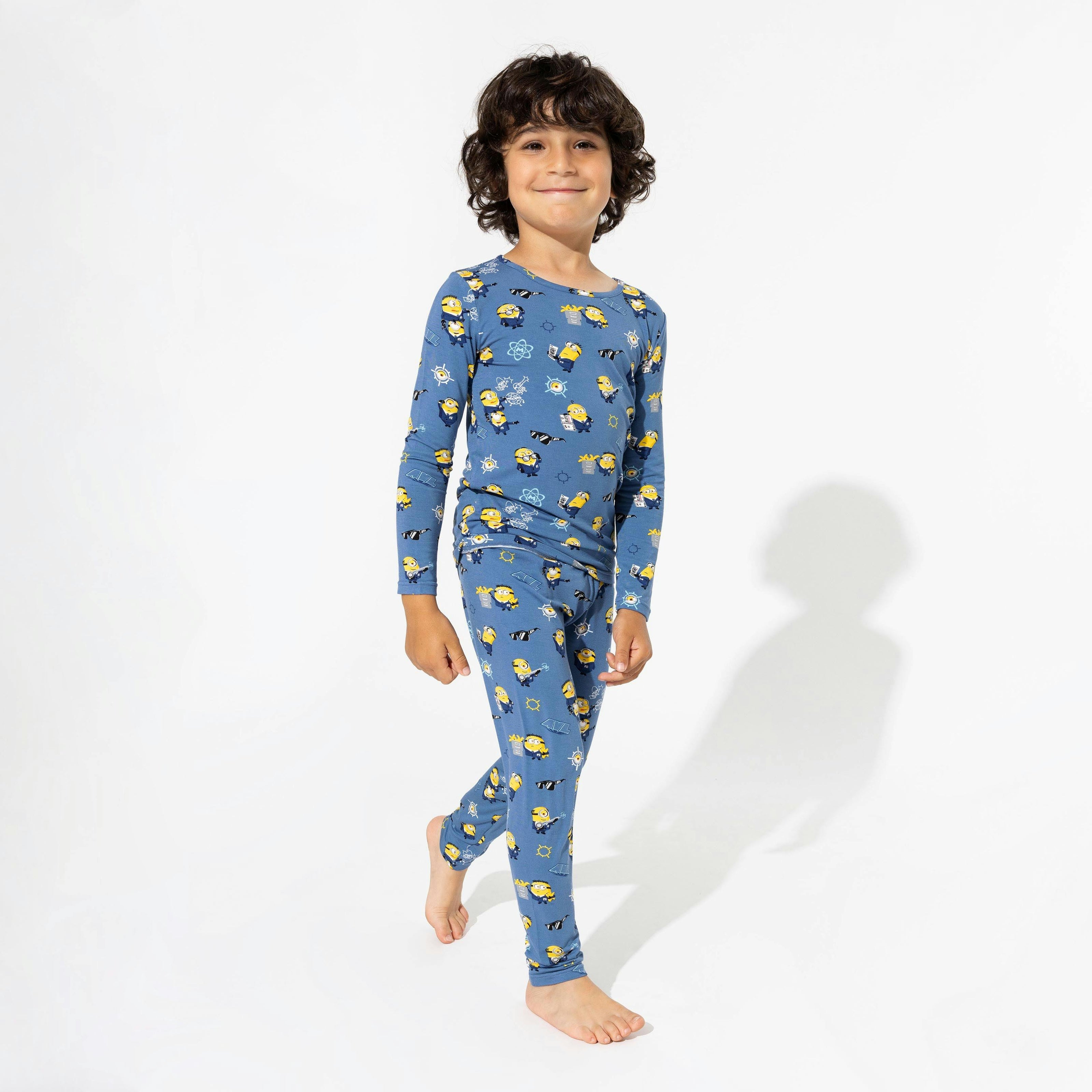 Despicable Me 4: Minions Anti-Villain League Bamboo Kids Pajamas