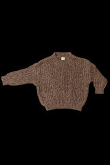 CHUNKY KNIT SWEATER | BARK