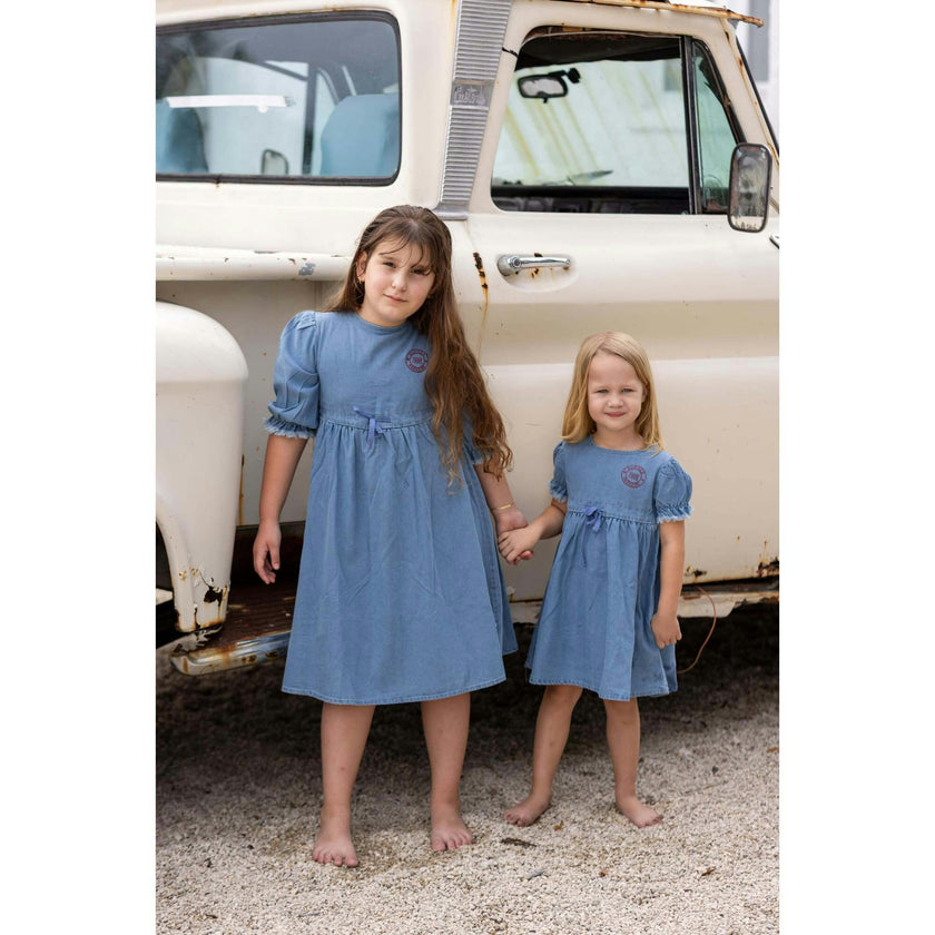 Denim Dress, Blue