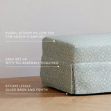 Namesake Morris & Co. x Namesake Crawford Gliding Ottoman