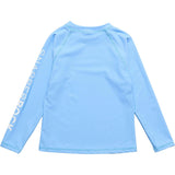 Water Blue LS Rash Top