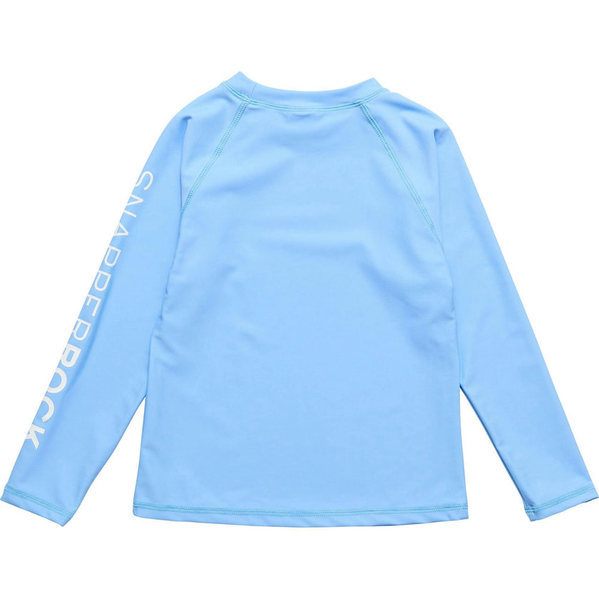 Water Blue LS Rash Top