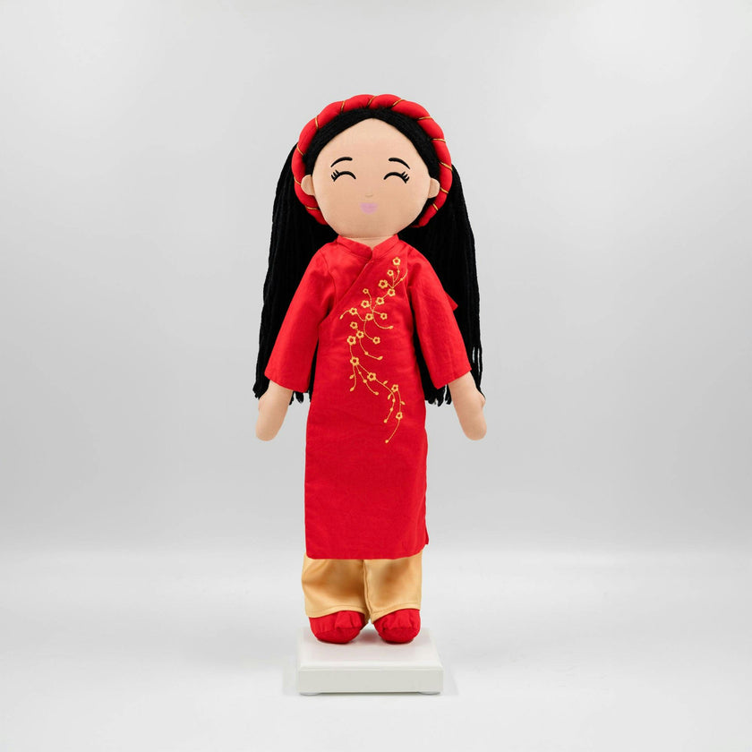 Vietnamese 'Hoa' Cultural Doll