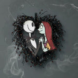 Disney® Jack Skellington and Sally Halloween Wreath Pre-Lit
