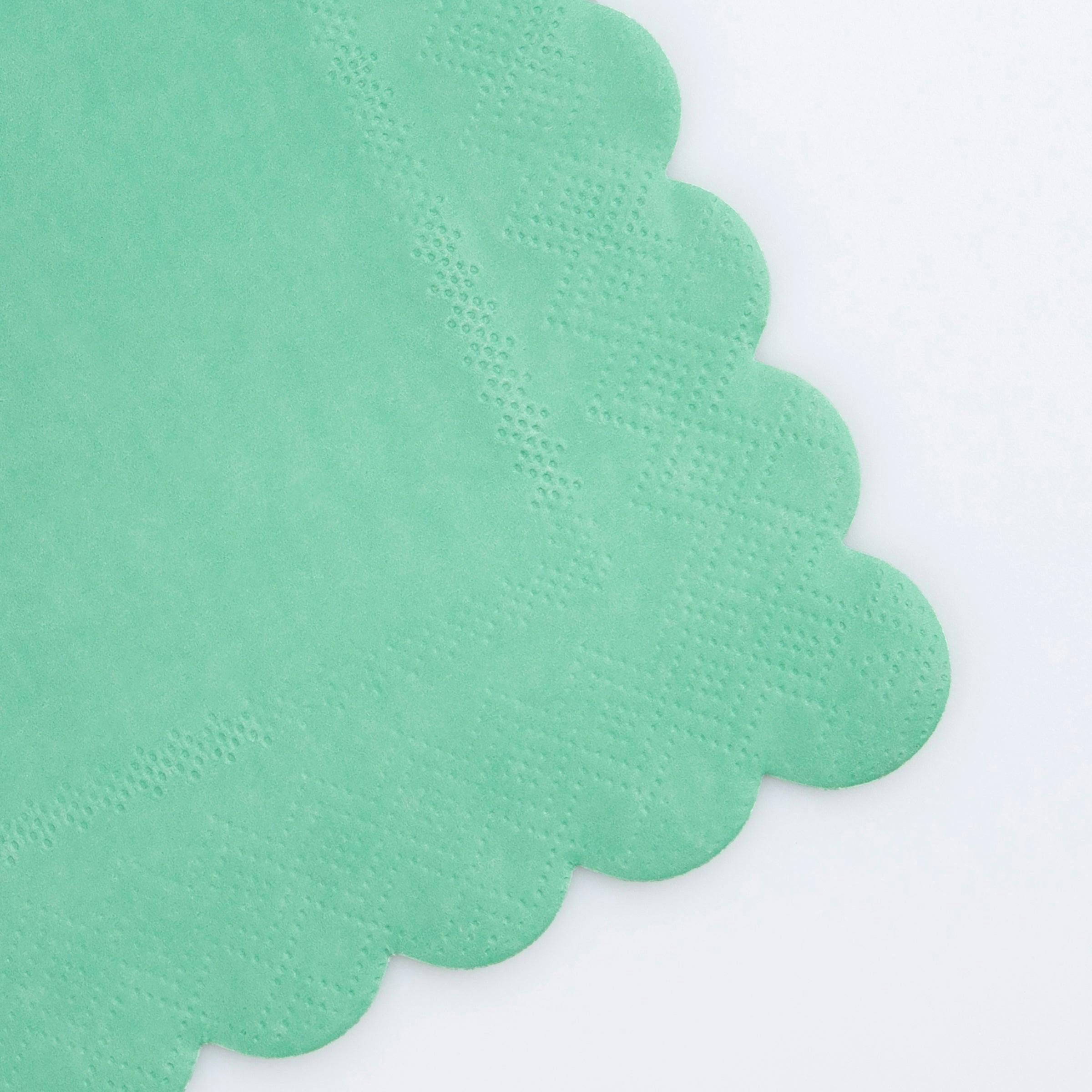 Emerald Green Large Napkins