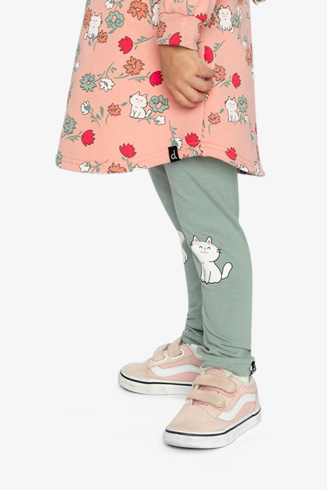 Organic Cotton Leggings Sage Green