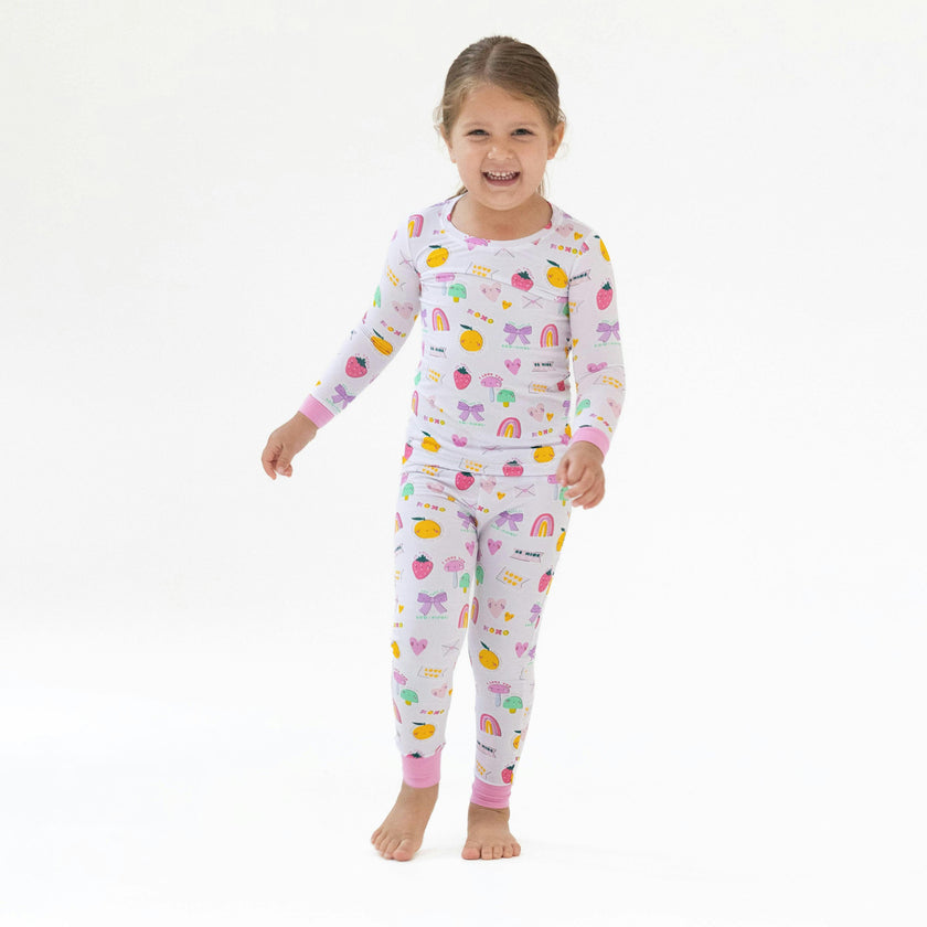 My Funny Valentine - Pink - Long Sleeve Loungewear Set